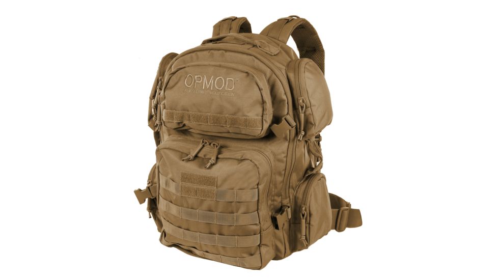 OPMOD TAC PACK Limited Edition Tactical Backpack, Dark Earth, One Size Fits All OPMOD-TAC-4DARKEARTH
