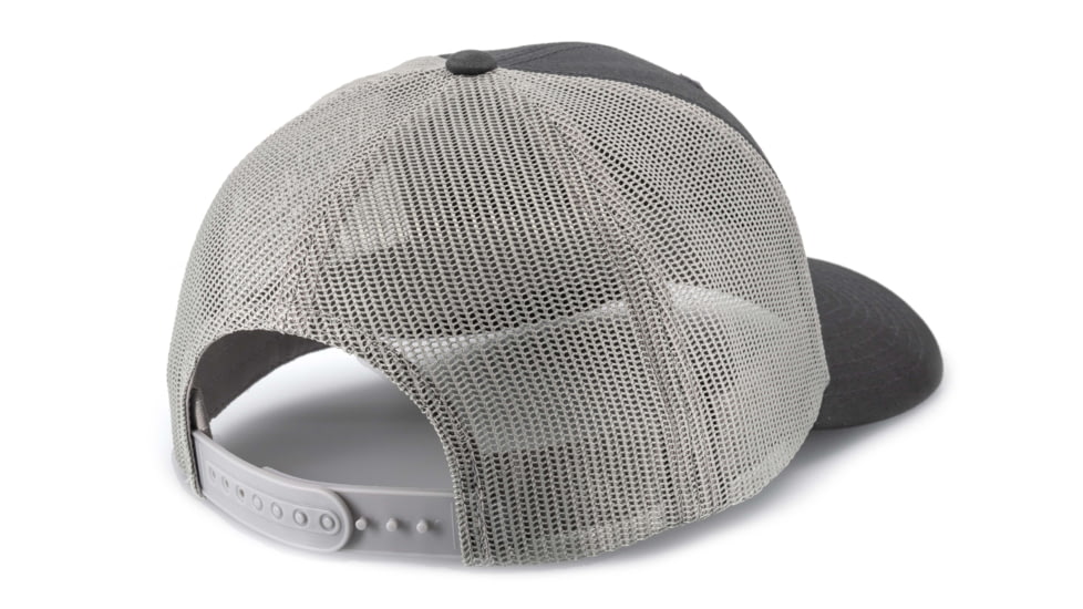 OPMOD Trucker Hat Embroidered Patch, Charcoal/Grey, OPMCha/Grey-Cha/Grey