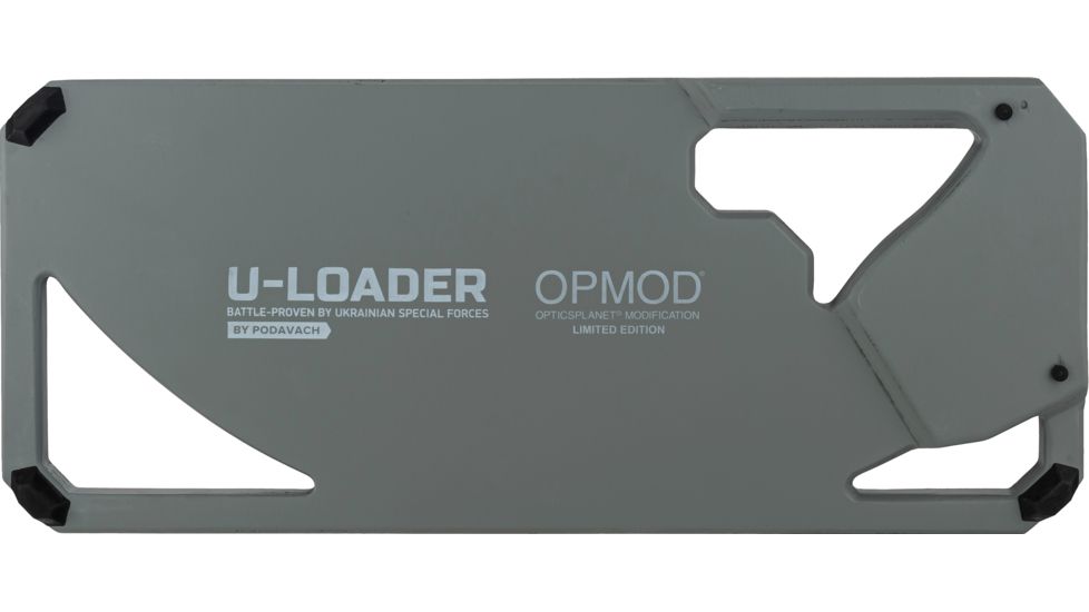 OPMOD OP Exclusive U-Loader AR15/AK Magazine Speed Loader, Gray, L15GR