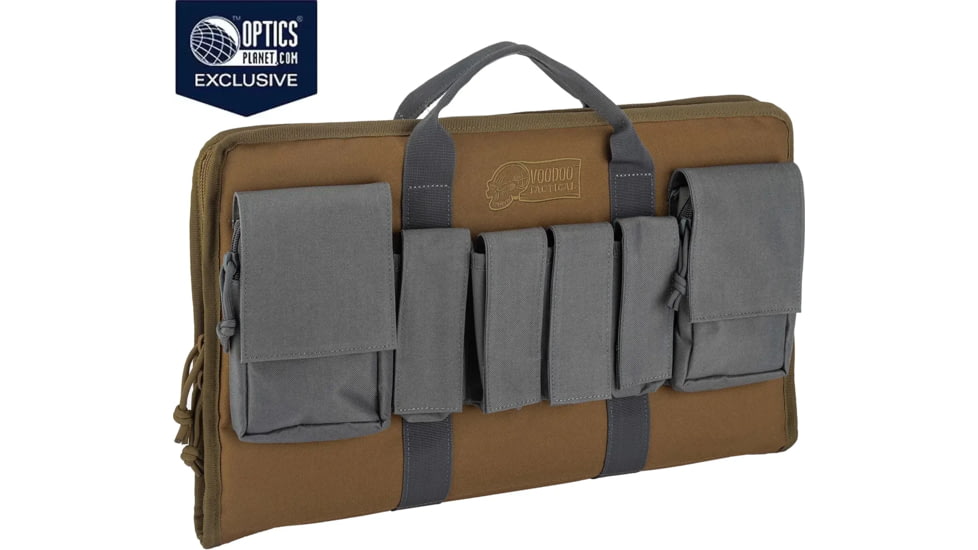 Voodoo Tactical OPMOD Enlarged Pistol Case, Coyote/Gray, OP-0098213000