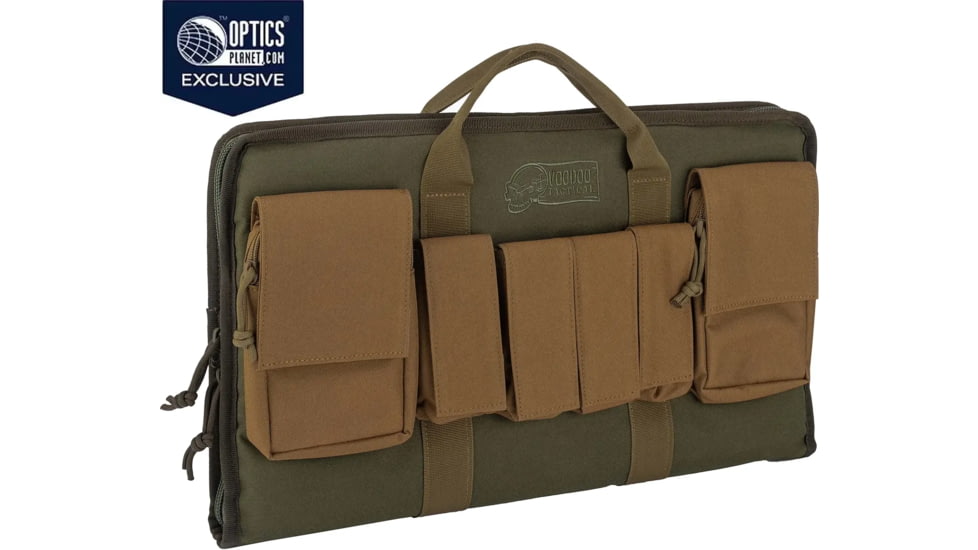 Voodoo Tactical OPMOD Enlarged Pistol Case, OD/Coyote, OP-0098212000