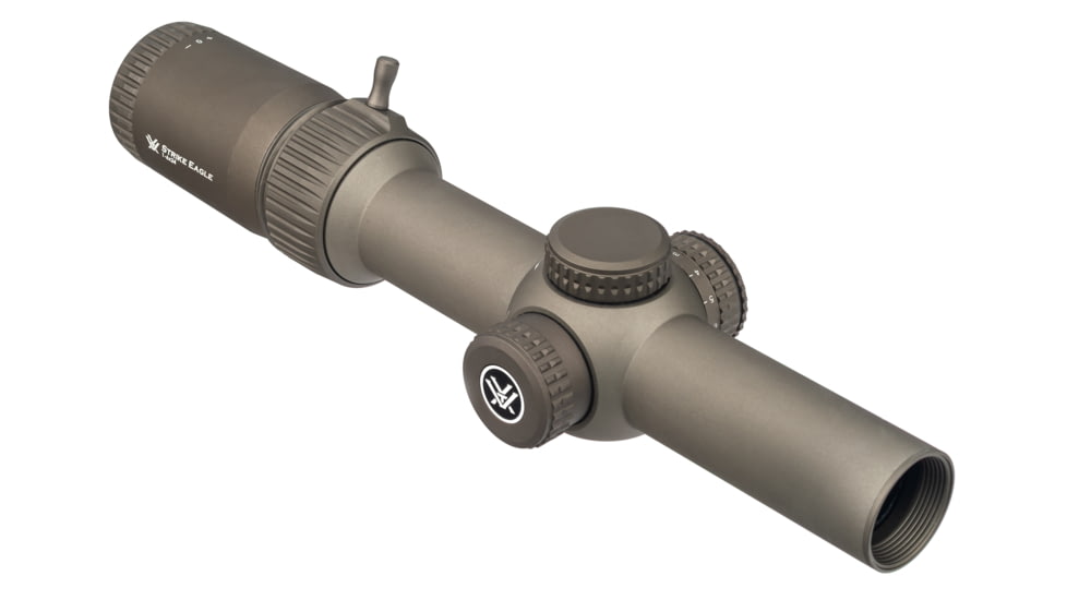 Vortex OPMOD Strike Eagle 1-6x24 mm Rifle Scope, 30 mm Tube, Second Focal Plane, Flat Dark Earth, Matte, Red AR-BDC3 Reticle, MOA Adjustment, SE-1624-2OP-KIT1