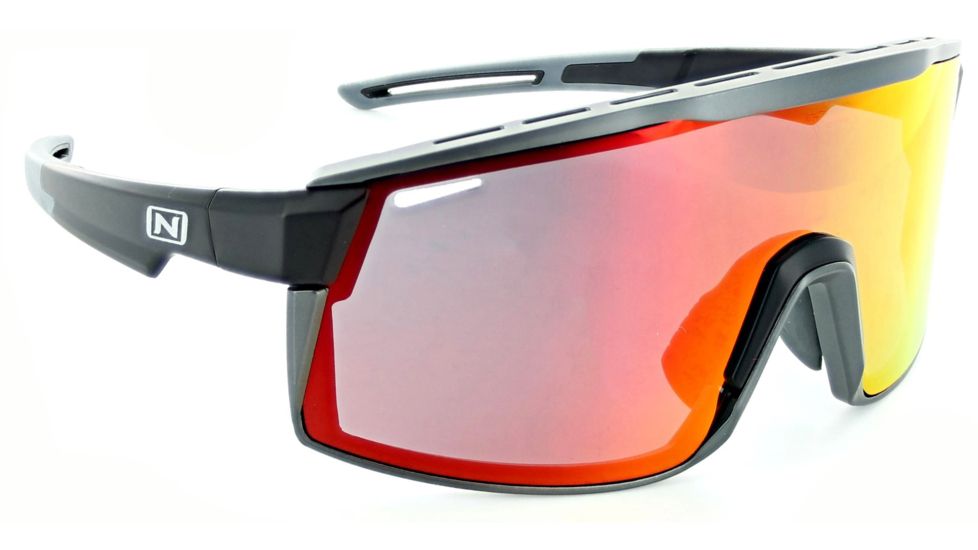 Optic Nerve FixieMAX Sunglasses, Matte Black with Aluminum Lens Rim, 22077