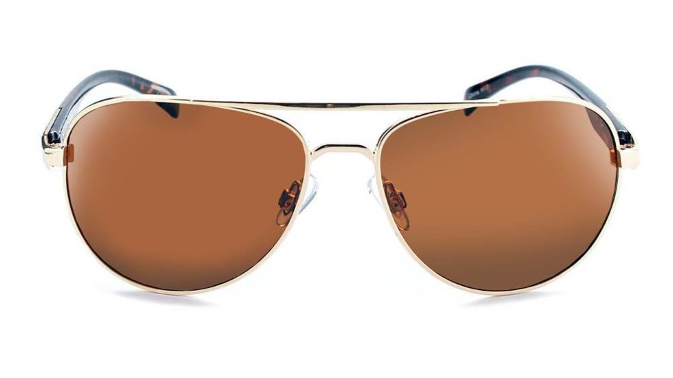 Optic Nerve One Cadet Gold Polarized Sunglasses, 16009