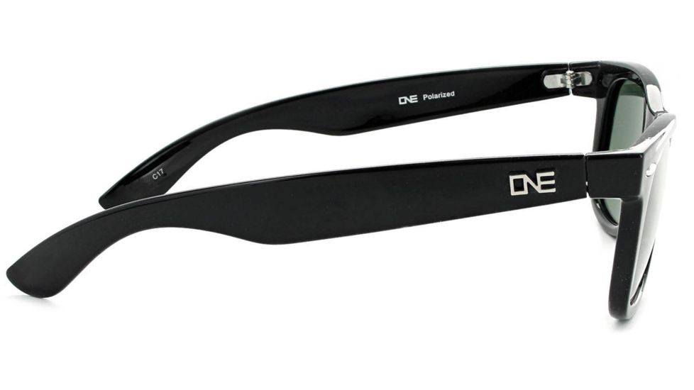 Optic Nerve One Dylan Black Polarized Sunglasses, 16045