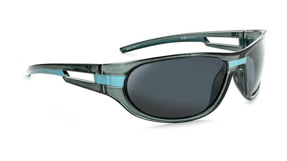 Optic Nerve Homerun Sunglasses - Kids, Shiny Crystal Grey with Blue, 16143