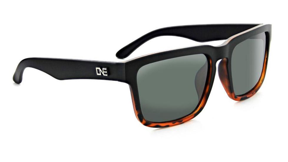 Optic Nerve Mashup Sunglasses, Matte Black w/Demi Fade, 18014