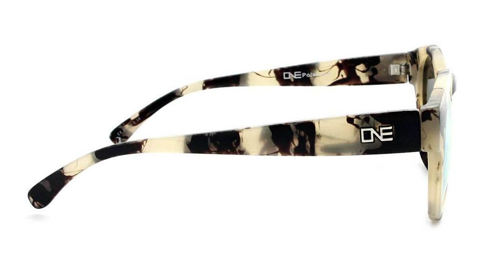 Optic Nerve One Rizo Beige Marble Polarized Sunglasses,18035