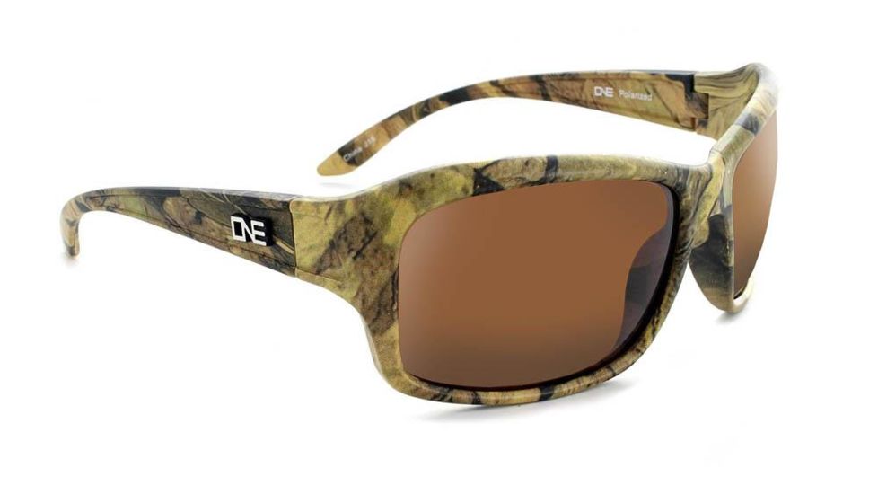 Optic Nerve One Sheba Sunglasses - Womens, Matte Camo Frame, Polarized Brown Lens 17030