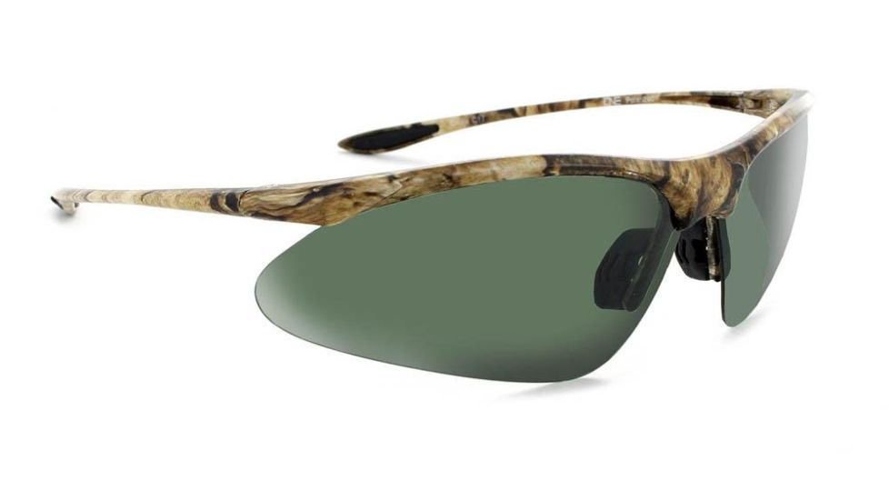 Optic Nerve One Silencer Sunglasses, Matte Camo Frame, Poalrized Grey Lens 16151