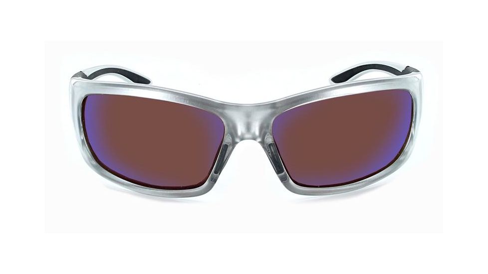 Optic Nerve Strikezone Sunglasses, Silver, 18002