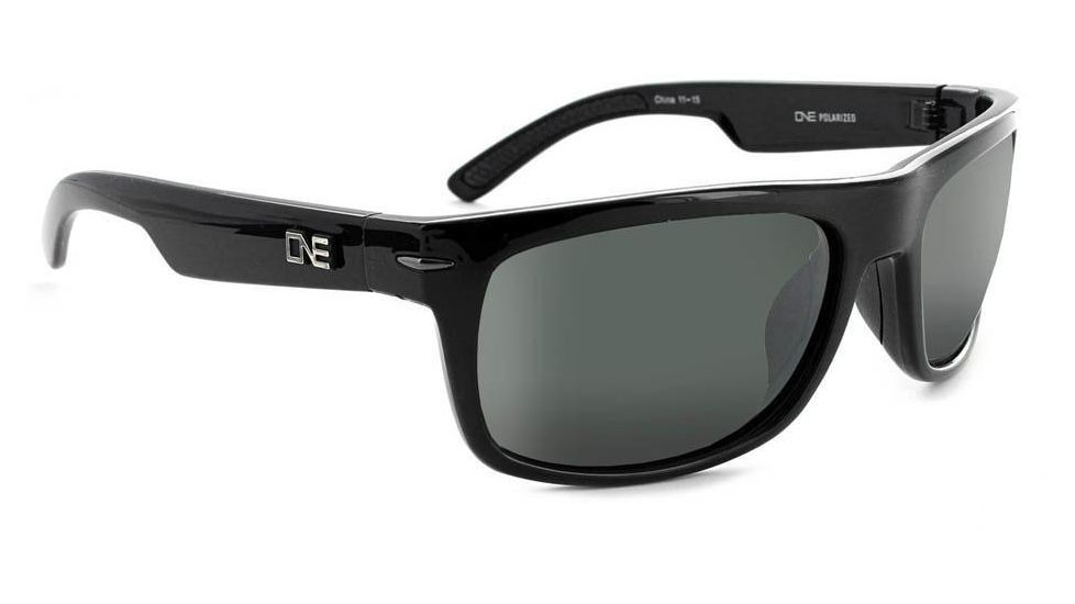 Optic Nerve Timberline Sunglasses, Shiny Black, 16160