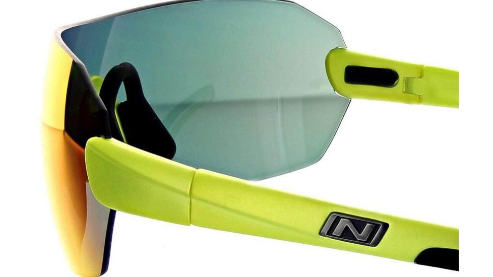 Optic Nerve OvercastSunglasses, Matte Aluminum Green, 17049