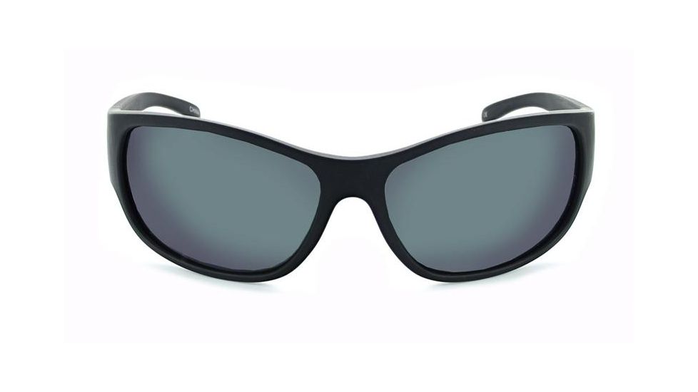 Optic Nerve Remora Sunglasses, Matte Black Frame, Polarized Smoke Lens Lens 82009