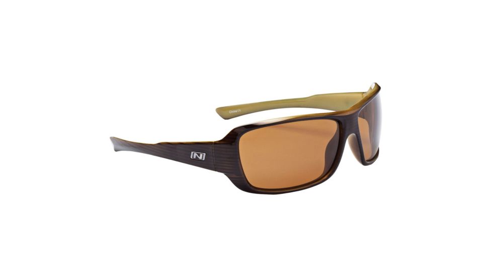 Optic Nerve Solstice D.wood Brn Polarized 1386 D.WOOD BRN