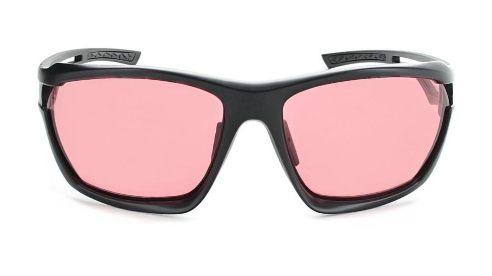 Optic Nerve Variant PM Sunglasses, Shiny Carbon Frame, Photochromatic- Rose to Smoke Lens 17052