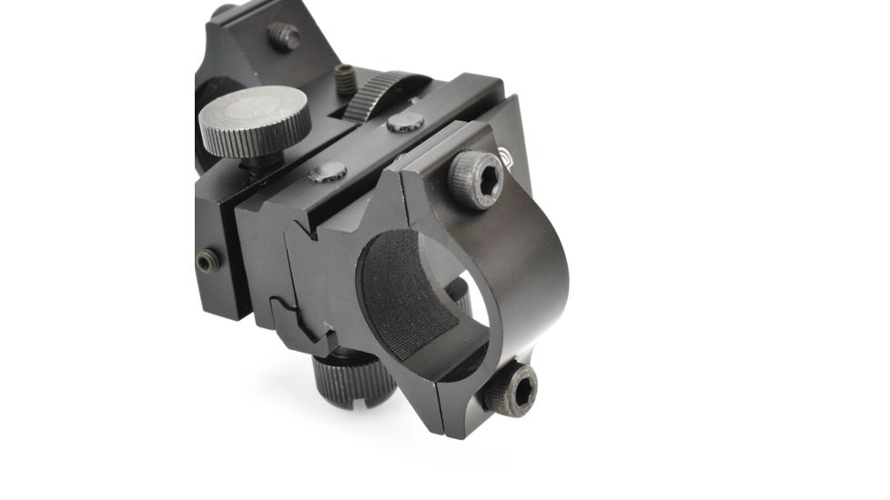 Optical Dynamics 40mm Adjustable Target Illuminator Kit, CR123A, Black/Silver, 2218801