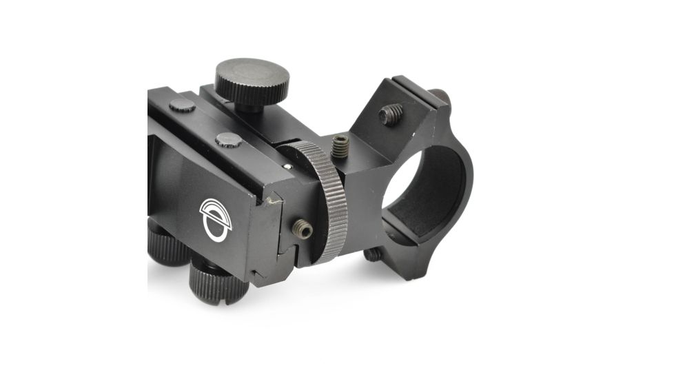 Optical Dynamics 40mm Adjustable Target Illuminator Kit, CR123A, Black/Silver, 2218801