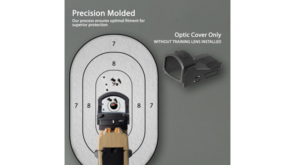 OpticGard Burris Fastfire 3 Red Dot Sight Cover, Black, One Size, OGBFF302