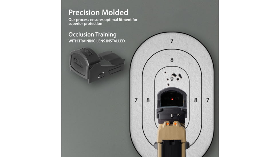 OpticGard Burris Fastfire 3 Scope Cover, Black, One Size, OGBFF302