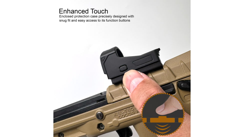 OpticGard Burris Fastfire 3 Scope Cover, Black, One Size, OGBFF302