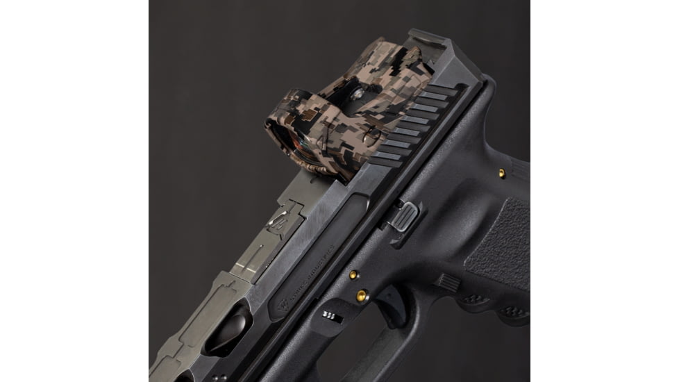 OpticGard Burris Fastfire 3 Red Dot Sight Cover, FDE Camo, One Size, OGBFF3DEG83