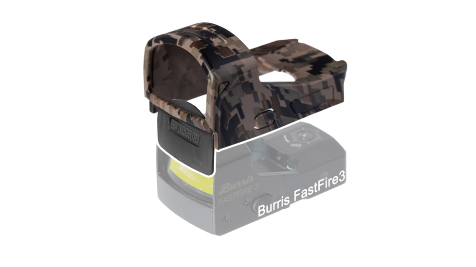 OpticGard Burris Fastfire 3 Scope Cover, FDE Camo, One Size, OGBFF3DEG83