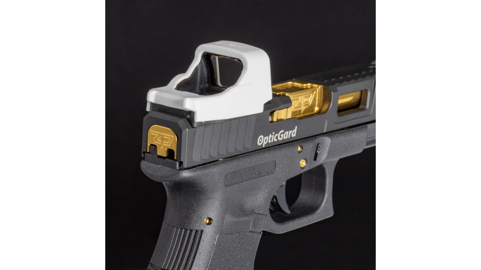 OpticGard Eotech Eflx Scope Cover, White, One Size, OGEEFLX01