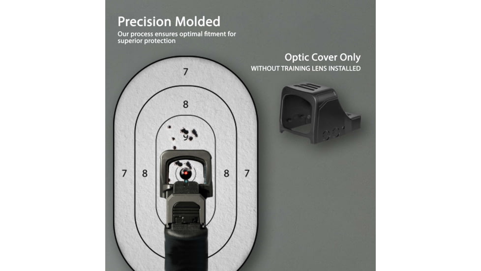 OpticGard Scope Cover for Holosun 507 COMP, Black , OGH507COMP02
