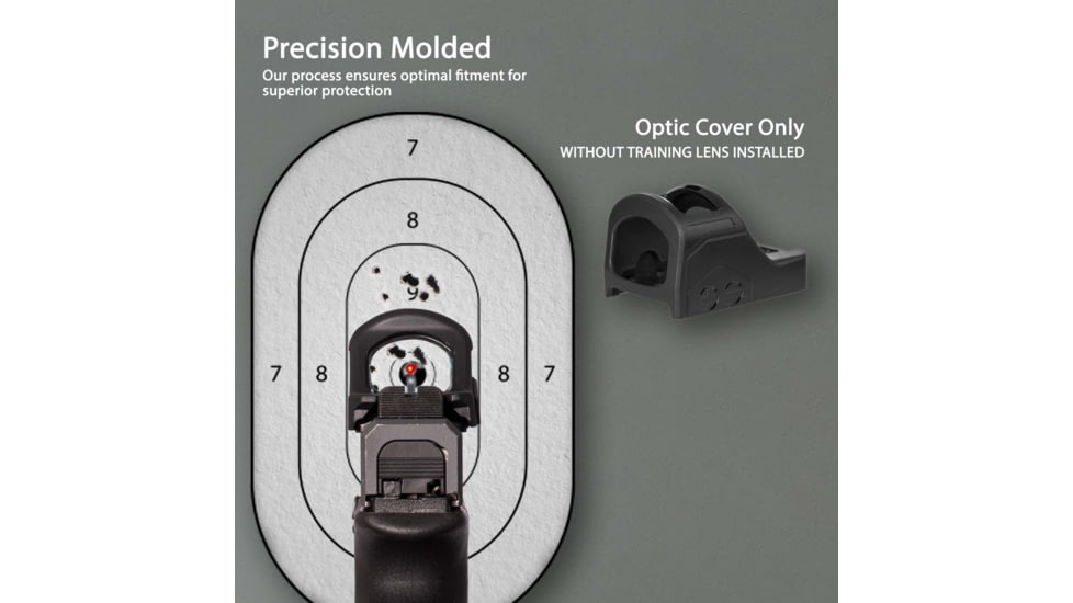 OpticGard Scope Cover for Holosun 507C-X2/407C-X2, Black, OGH507C02