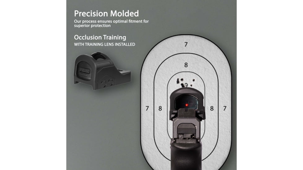 OpticGard Scope Cover for Holosun 507C-X2/407C-X2, Black, OGH507C02