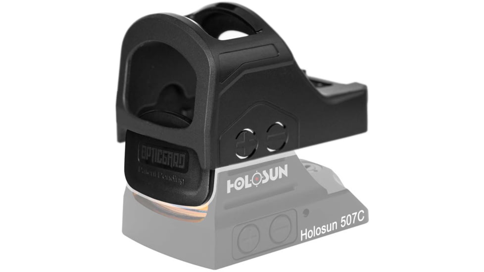 OpticGard Scope Cover for Holosun 507C-X2/407C-X2, Black, OGH507C02
