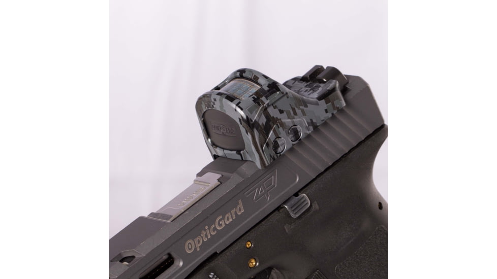 OpticGard Scope Cover for Holosun 507C-X2/407C-X2, Gunmetal Gray Camo, OGH507CDEG85