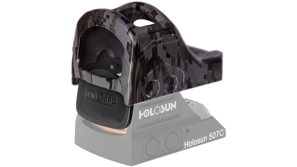 OpticGard Scope Cover for Holosun 507C-X2/407C-X2, Gunmetal Gray Camo, OGH507CDEG85