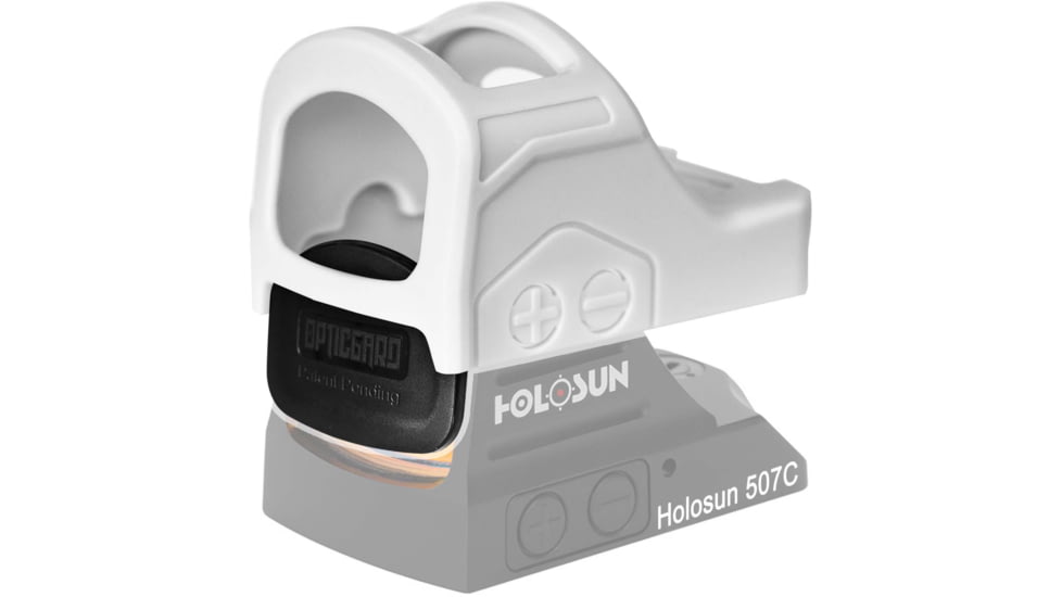 OpticGard Scope Cover for Holosun 507C-X2/407C-X2, White, OGH507C01