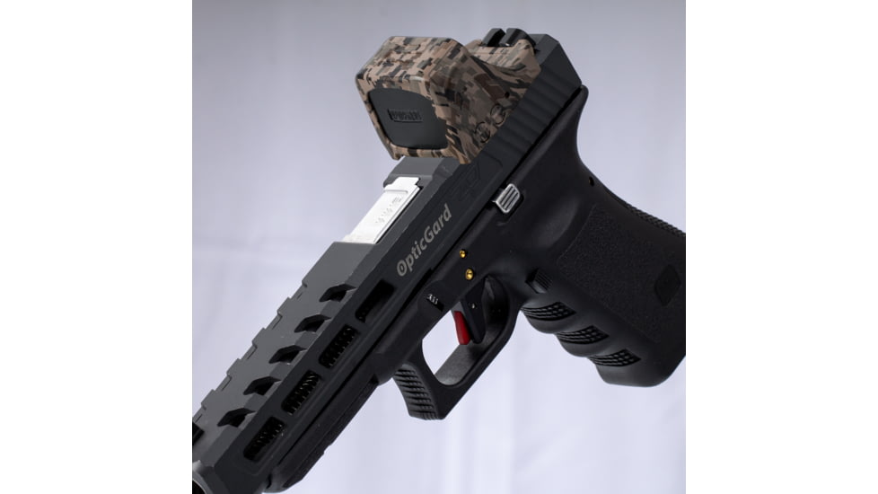 OpticGard Holosun 507Comp Red Dot Sight Cover, FDE Camo, One Size, OGH507COMPDEG83
