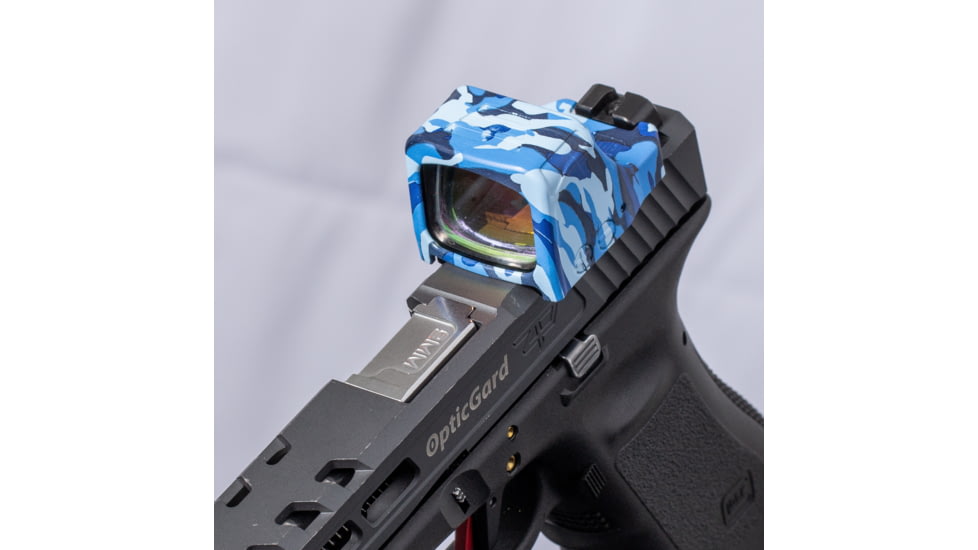 OpticGard Holosun 507Comp Scope Cover, Navy Blue Camo, One Size, OGH507COMPDEG86