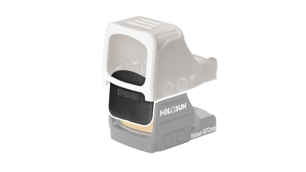 OpticGard Holosun 507Comp Scope Cover, White, One Size, OGH507COMP01