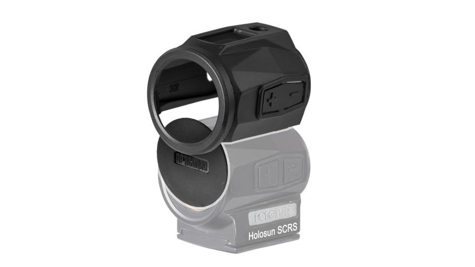 OpticGard Holosun SCRS Scope Cover, Black, One Size, OGHSCRS02