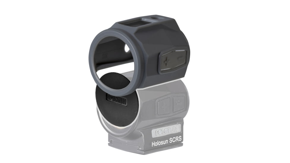 OpticGard Holosun SCRS Red Dot Sight Cover, Gunmetal Gray, One Size, OGHSCRS27