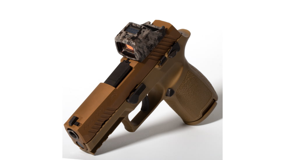 OpticGard Holosun SCS 320 Scope Cover, FDE Camo, One Size, OGHSCS320DEG83