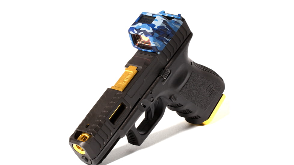 OpticGard Holosun SCS 320 Scope Cover, Navy Blue Camo, One Size, OGHSCS320DEG86