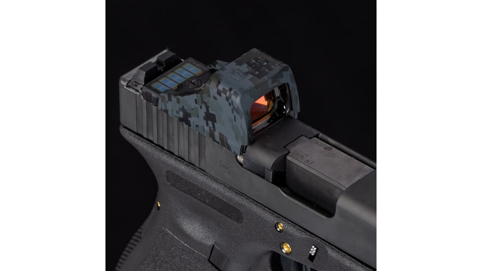 OpticGard Holosun SCS MOS Red Dot Sight Cover, Gunmetal Gray Camo, One Size, OGHSCSMOSDEG85