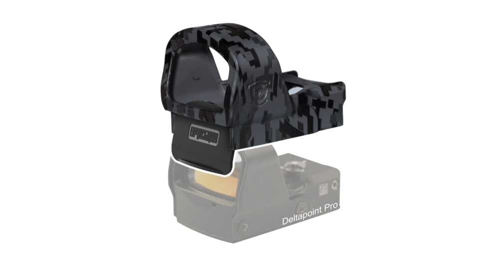 OpticGard Leupold Delta Point Pro Scope Cover, Gunmetal Gray Camo, One Size, OGLDPPDEG85