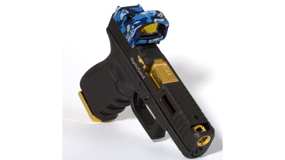 OpticGard Leupold Delta Point Pro Scope Cover, Navy Blue Camo, One Size, OGLDPPDEG86