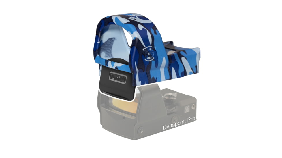 OpticGard Leupold Delta Point Pro Red Dot Sight Cover, Navy Blue Camo, One Size, OGLDPPDEG86