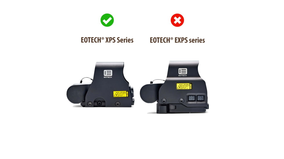 OpticGard Scope Cover For Eotech XPS, Black, OGEXPS202