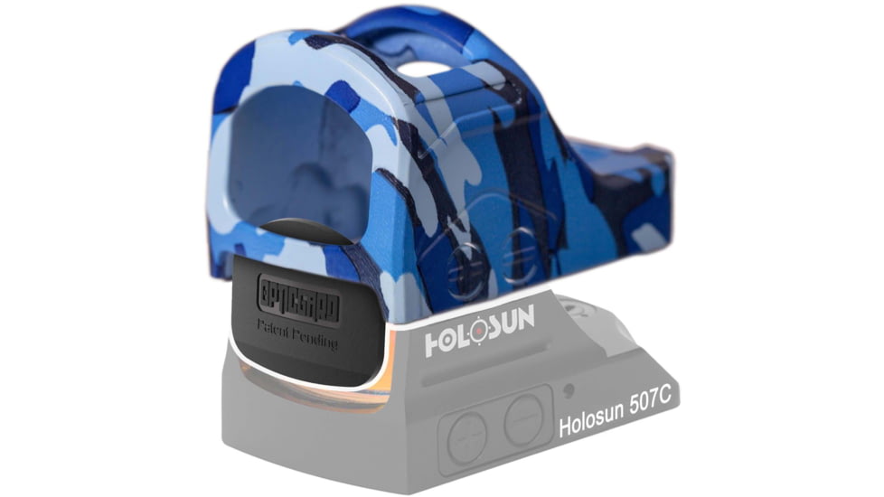 OpticGard Scope Cover for Holosun 507C-X2/407C-X2, Navy Blue Camo, OGH507CDEG86