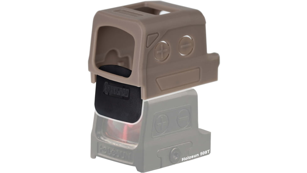 OpticGard Scope Cover for Holosun 509T-X2, FDE, OGH509T09