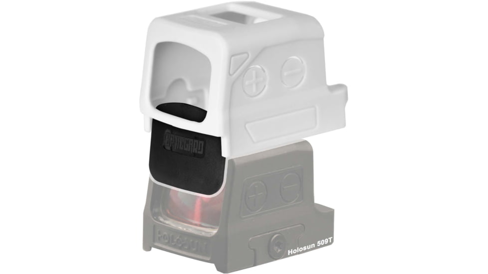 OpticGard Scope Cover for Holosun 509T-X2, White  , OGH509T01
